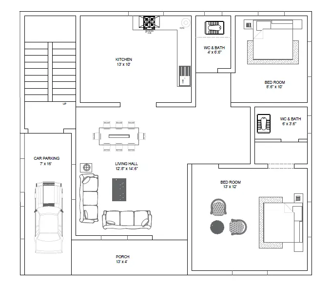 33 X 30 घर क नक श प र ज नक र Ii 33 X 30 House Design Complete Details z Now Online