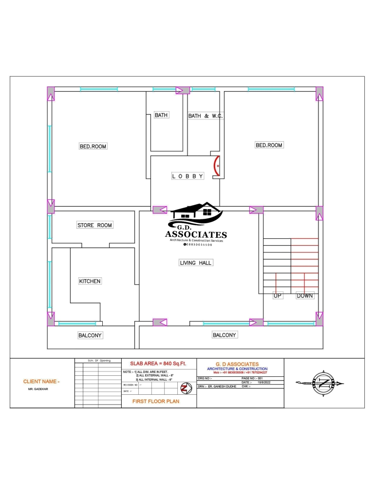 1000 Sq Ft House Design 3d