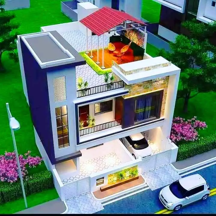 1250 Sqft 5 bedroom house with elevation